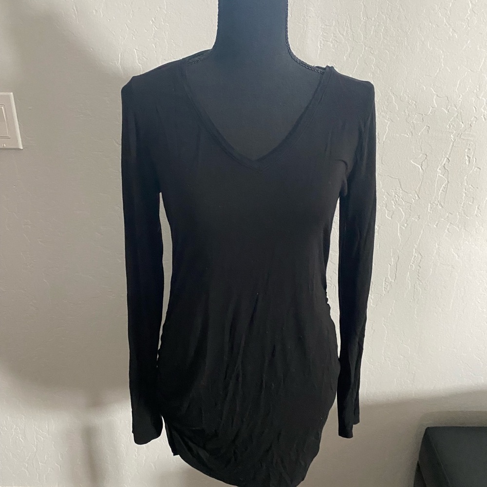 Motherhood Maternity black long sleeve size small